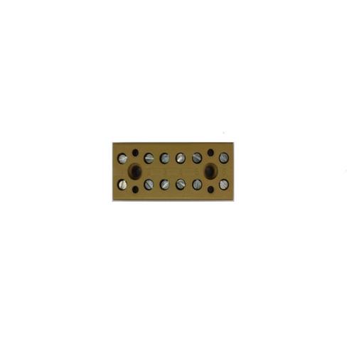 Weidmuller BK6 Aansluitstrip 4mm² 400V - 0625220000, Doe-het-zelf en Bouw, Elektriciteit en Kabels, Verzenden