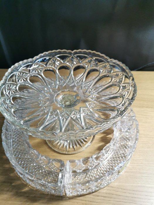 Val Saint Lambert - Charles Graffart - Tafelmiddenstuk (5) -, Antiek en Kunst, Antiek | Glaswerk en Kristal