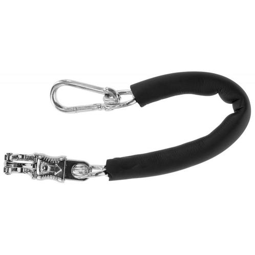 Vastzetketting m. pvc-overtrek - 50 cm paniekhaak en karab., Dieren en Toebehoren, Paarden en Pony's | Overige Paardenspullen