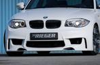 Rieger voorbumper | 1er E82, E88 (182 / 1C): 10.07- - Coupé,, Auto-onderdelen, Verzenden, Nieuw, BMW