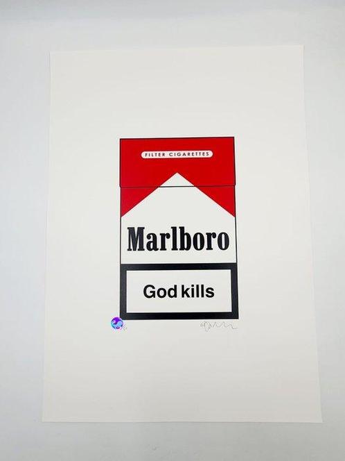 Alex Bucklee (XX-XXI) - God Kills XL Red Edition 2023, Antiek en Kunst, Kunst | Schilderijen | Modern
