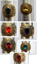 7 United States Army rings. - 2 x 82nd Airborn division / 1, Collections, Objets militaires | Général