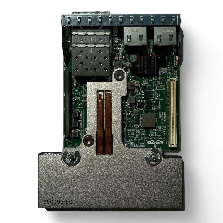 Dell Broadcom 57412 2x 1GB RJ45 + 2x 10GB SFP+ NDC , P/N:, Computers en Software, Netwerkkaarten, Intern, Refurbished, Verzenden