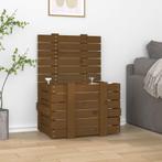 vidaXL Opbergbox 58x40,5x42 cm massief grenenhout, Doe-het-zelf en Bouw, Kratten en Dozen, Verzenden, Nieuw