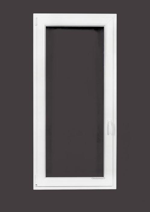 PVC raam draai kiep b80xh170 cm wit, Doe-het-zelf en Bouw, Glas en Ramen, Dubbelglas, Nieuw, Gevelraam of Ruit, 160 cm of meer