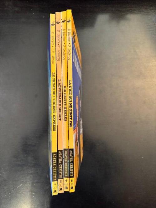 Agatha Christie T1 à T2 + T4 à T5 - 4x C - 4 Album - Eerste, Boeken, Stripverhalen