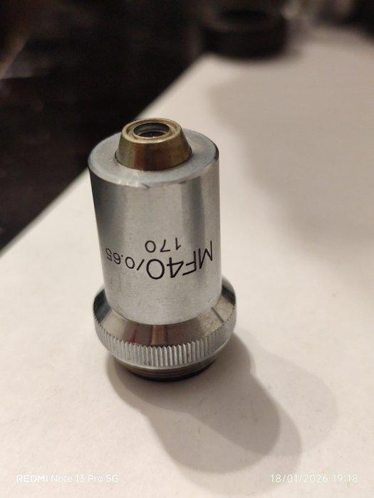 Microscope lens - MF40/0.65; MF10/0.25; M60X - 1990-2010 -, Collections, Appareils photo & Matériel cinématographique