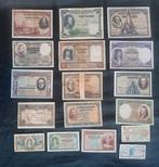 Spanje. - 17 banknotes - 1925/1937  (Zonder Minimumprijs)