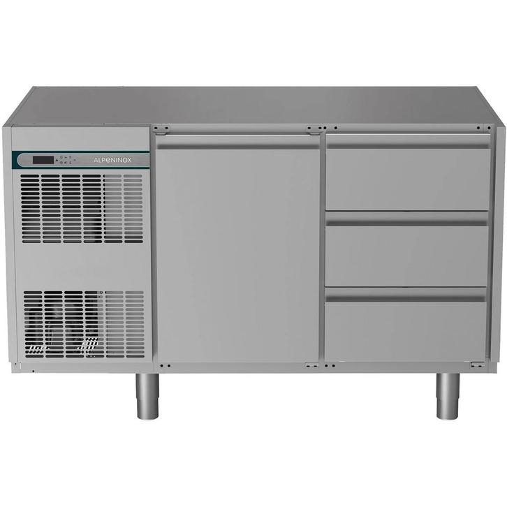 Koelwerkbank | 290L | 1 Deur + 3 Laden (1/1 GN) |, Zakelijke goederen, Horeca | Keukenapparatuur, Nieuw in verpakking, Verzenden