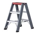 Altrex dubbele trapladder Falco 2×3 treden, Doe-het-zelf en Bouw, Ladders en Trappen, Ophalen of Verzenden, Nieuw, Trap, Minder dan 2 meter
