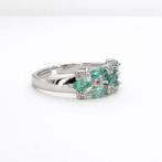 Sans prix de réserve - Bague Plaqué or Émeraude - Topaze -, Bijoux, Sacs & Beauté