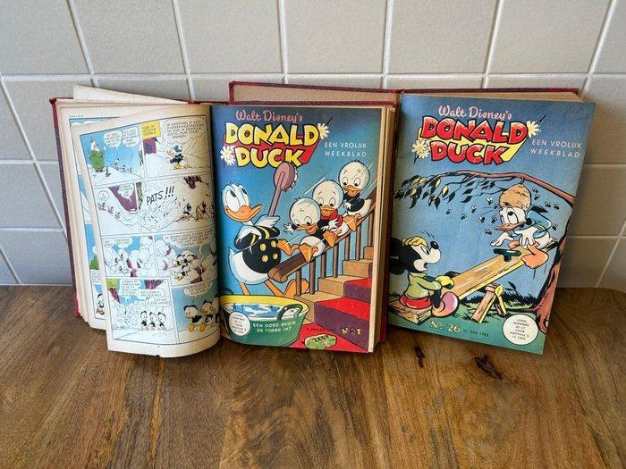 Donald Duck - weekblad jaargang 1952 en 1953 compleet - in 2, Boeken, Stripverhalen