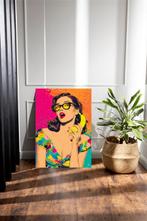 Andrea Di Martino ANDSAL 1991 - Pop Art Woman with Banana, Antiek en Kunst, Kunst | Tekeningen en Fotografie