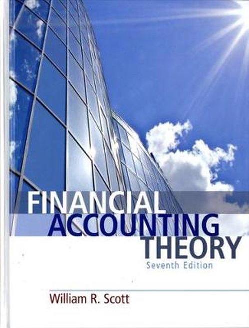 Financial Accounting Theory 9780132984669 Scott William, Boeken, Taal | Engels, Gelezen, Verzenden