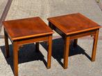 Set bijzettafels (2) - Chippendale wijntafel/lamptafel -