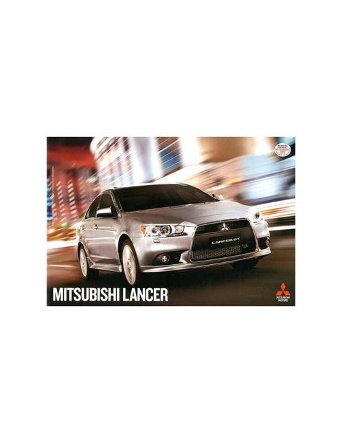 2011 MITSUBISHI LANCER BROCHURE PORTUGEES, Boeken, Auto's | Folders en Tijdschriften, Ophalen of Verzenden