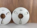 Akai - Metal - 26 cm spoelen met tape - 1980, Nieuw
