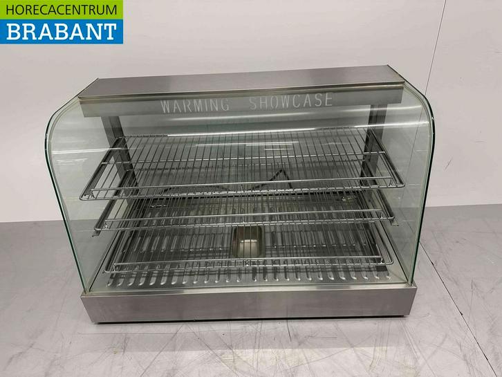 Vitrine chauffante en acier inoxydable Vitrine chauffante 90, Articles professionnels, Horeca | Équipement de cuisine, Envoi