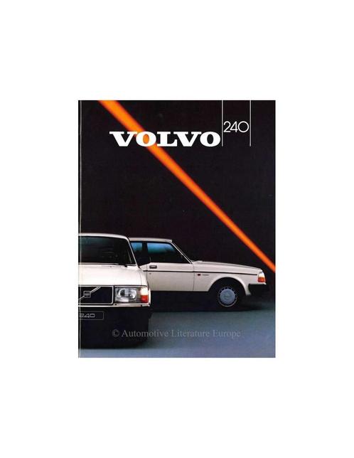 1987 VOLVO 240 BROCHURE FRANS, Boeken, Auto's | Folders en Tijdschriften