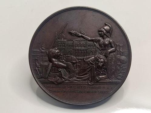 Spanje. Alfonso XII. Historical Medal 1878 (por Sola), Postzegels en Munten, Munten en Bankbiljetten | Toebehoren