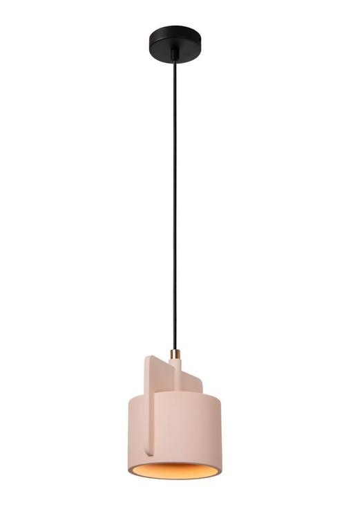 Hanglamp Lucide NINJA -  - Ø 16 cm - 1xE27 - Roze, Huis en Inrichting, Lampen | Hanglampen, Nieuw, Verzenden