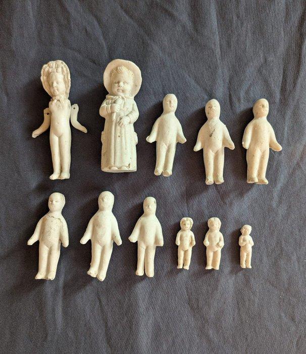 Figuur - Muñecas Frozen Charlotte de porcelana Biscuit (11), Antiquités & Art, Antiquités | Jouets