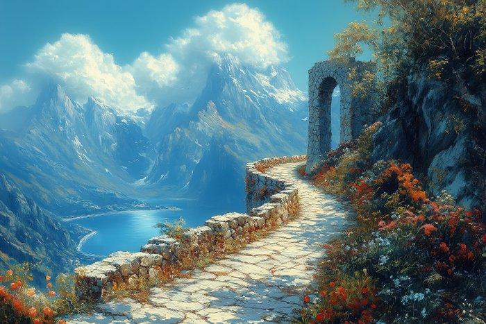 CoCo - Alpine Vista - XXL, Antiquités & Art, Art | Objets design