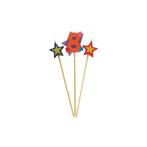 Kaarsen Set 8 Jaar Sterren 26cm 3st, Hobby en Vrije tijd, Verzenden, Nieuw