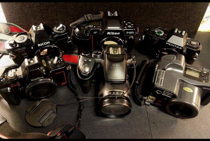 Konica, Olympus, Fuji, Pentax, Nikon, Ricoh TC-X / Finepix, Audio, Tv en Foto, Fotocamera's Analoog