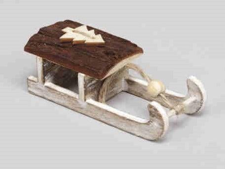 Houten Slee White 4x10 cm per stuk, Huis en Inrichting, Woonaccessoires | Kunstplanten en Kunstbloemen, Nieuw