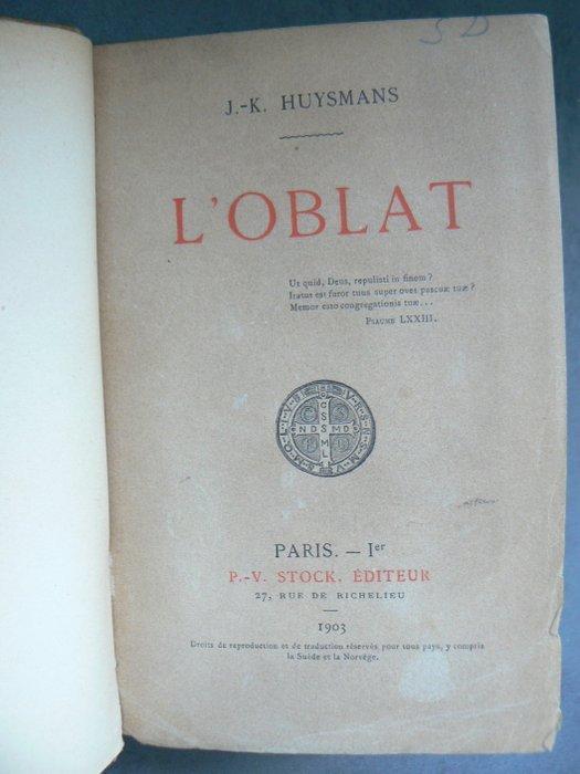 Signé ; J.-K. Huysmans / Envoi autographe à Jules Rosati, Antiek en Kunst, Antiek | Boeken en Manuscripten