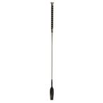 Springzweep glitter, 65 cm, zilver, met slag - kerbl, Nieuw