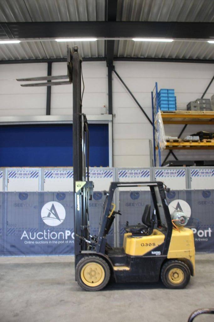 Veiling: Heftruck Daewoo G30-S LPG 2350kg 4.73m 1998, Zakelijke goederen, Machines en Bouw | Heftrucks en Intern transport, Ophalen