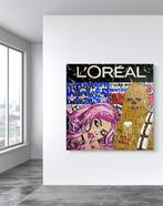 JOHANNE 8 (1974) - THE BEAUTY AND THE BEAST- XXL, Antiek en Kunst, Kunst | Schilderijen | Modern