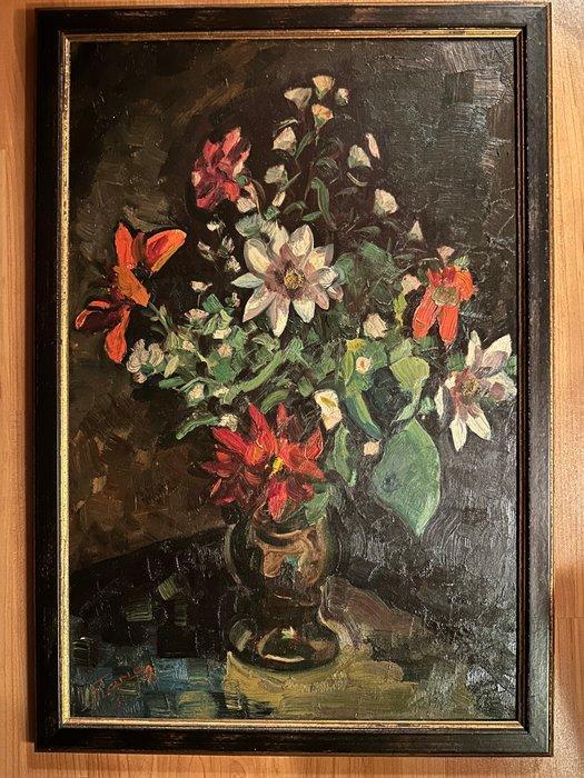 Frans Ronda (1899-1976) - Boeket in vaas, Antiek en Kunst, Kunst | Schilderijen | Klassiek