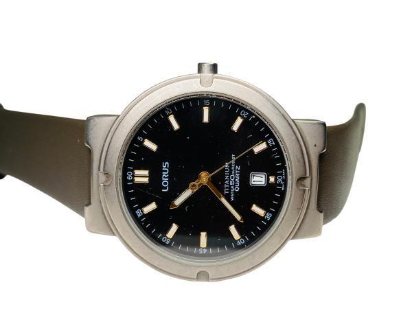 Veiling - Seiko Lorus | Titanium Herenhorloge (V732-X001), Handtassen en Accessoires, Horloges | Heren