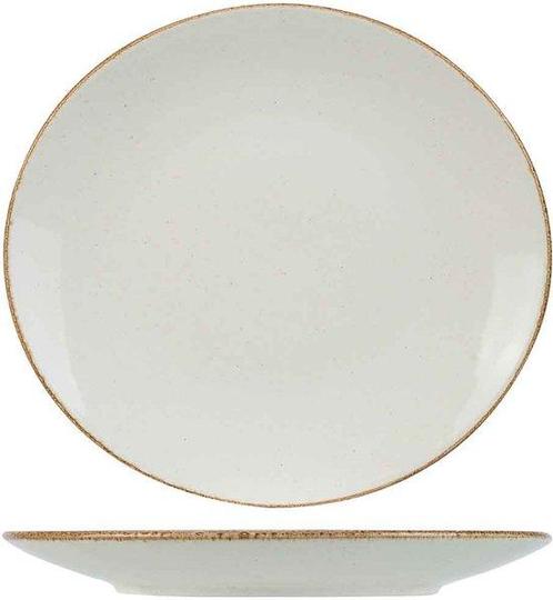 Tweedekans | Graniet Ivoor Dessertbord D22cm, Huis en Inrichting, Keuken | Servies, Ophalen of Verzenden