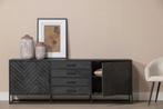 Dressoir Mangohout Fianna 210 cm, Huis en Inrichting, Kasten | Dressoirs, Verzenden, Nieuw