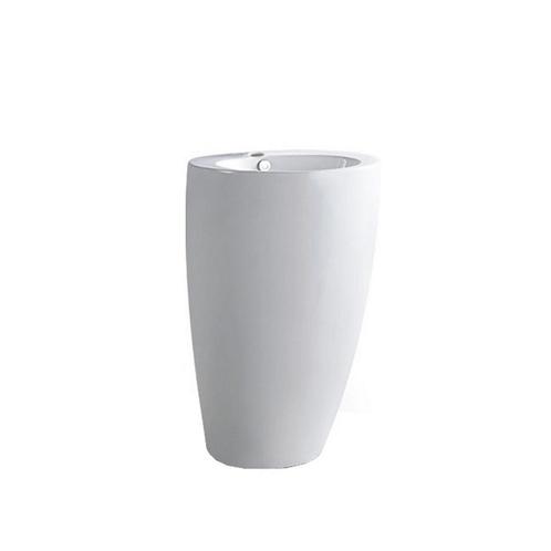 Waskom Wiesbaden Noa 50x50x83 cm Porselein Wit, Doe-het-zelf en Bouw, Sanitair, Overige typen, Nieuw, Ophalen of Verzenden