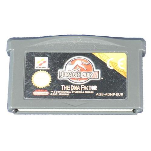 Jurassic Park DNA Factor [Gameboy Advance], Consoles de jeu & Jeux vidéo, Jeux | Nintendo Game Boy, Envoi