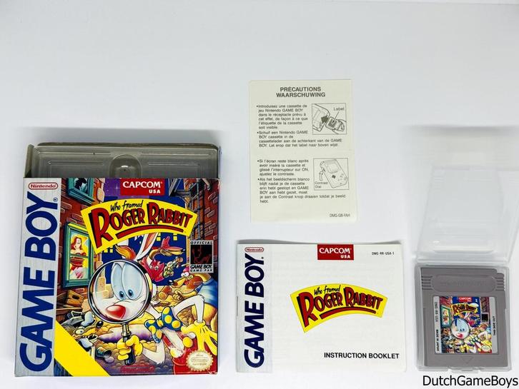 Gameboy Classic - Who Framed Roger Rabbit - USA, Games en Spelcomputers, Games | Nintendo Game Boy, Gebruikt, Verzenden