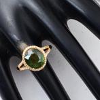 Zonder minimumprijs - Ring - 14 karaat Geel goud - 4.04ct., Nieuw