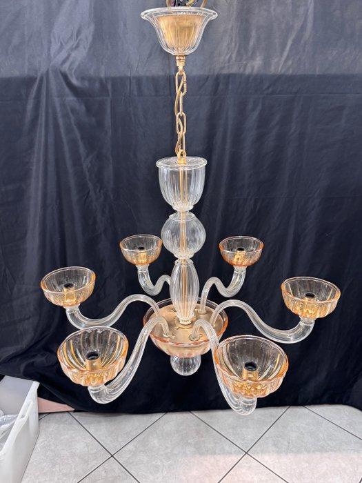 La Murrina - Kroonluchter - Corolla - Muranoglas - 6 luci /, Antiek en Kunst, Antiek | Verlichting