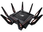 ASUS ROG Rapture GT-AX11000 - Gaming extendable router - 4G, Computers en Software, Routers en Modems, Verzenden, Zo goed als nieuw
