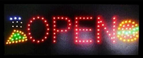 OPEN lamp LED verlichting reclame bord lichtbak #B1, Huis en Inrichting, Lampen | Overige, Nieuw, Verzenden