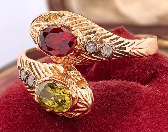 Sans prix de réserve - Bague - 9 carats Or rose, Argent, Bijoux, Sacs & Beauté, Bagues