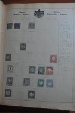 Monde - (Reste) Collection dans un vieux album Schaubek, Gestempeld