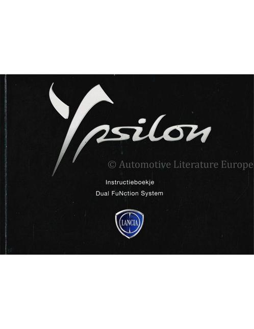 2014 LANCIA YPSILON INSTRUCTIEBOEKJE NEDERLANDS, Auto diversen, Handleidingen en Instructieboekjes