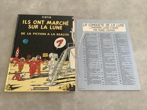 Tintin - Ils ont marché sur la Lune de la fiction à la, Boeken, Stripverhalen