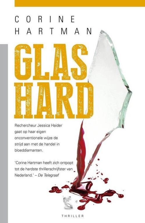 Glas hard 9789045215143 Corine Hartman, Boeken, Thrillers, Gelezen, Verzenden